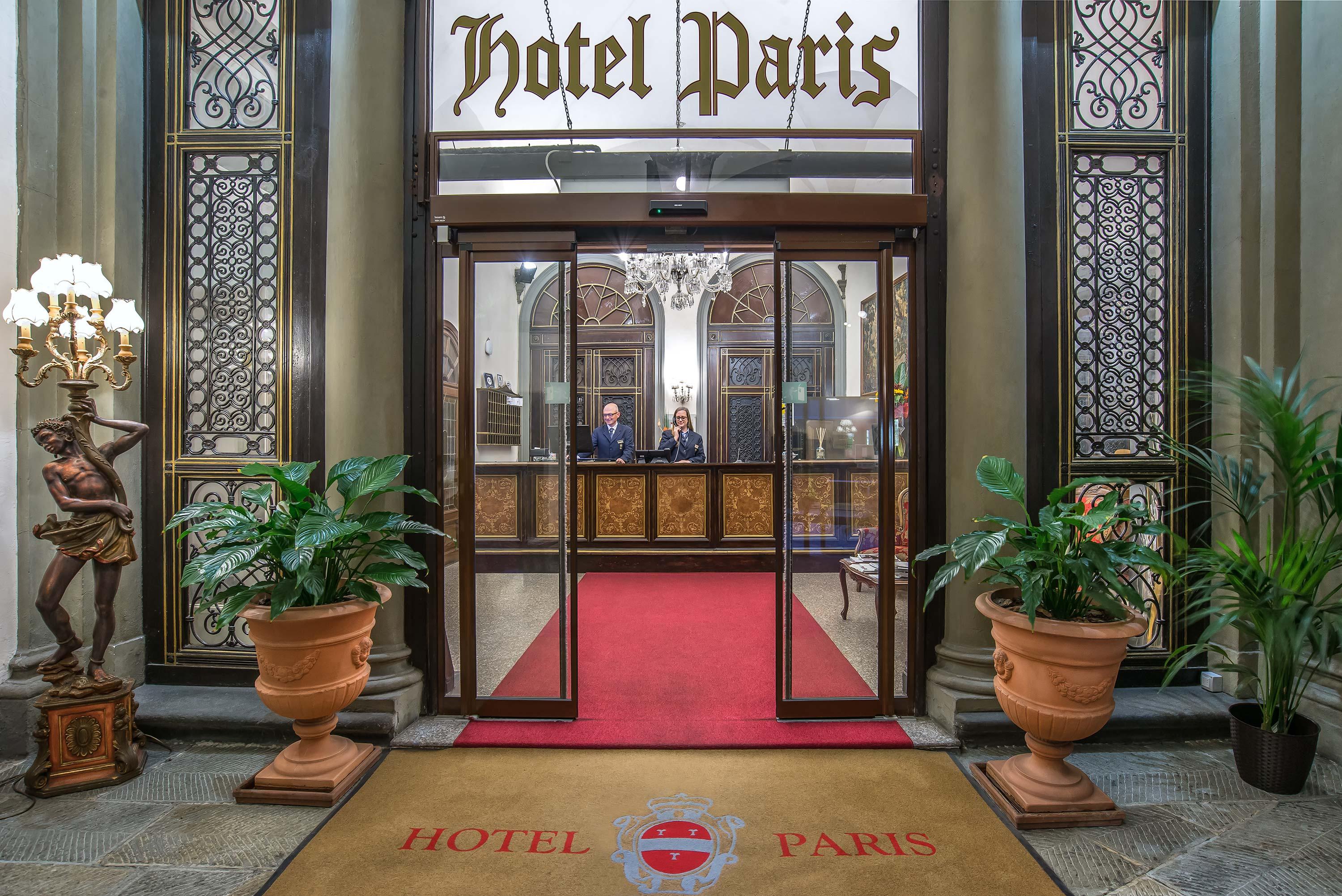 Hotel Paris Florencie Exteriér fotografie